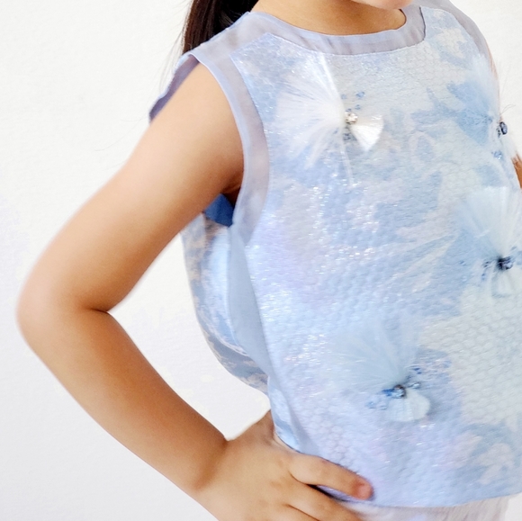 *NWT* VALMAX (Made in Italy) embellished sleeveless top size 5 - Picture 1 of 9